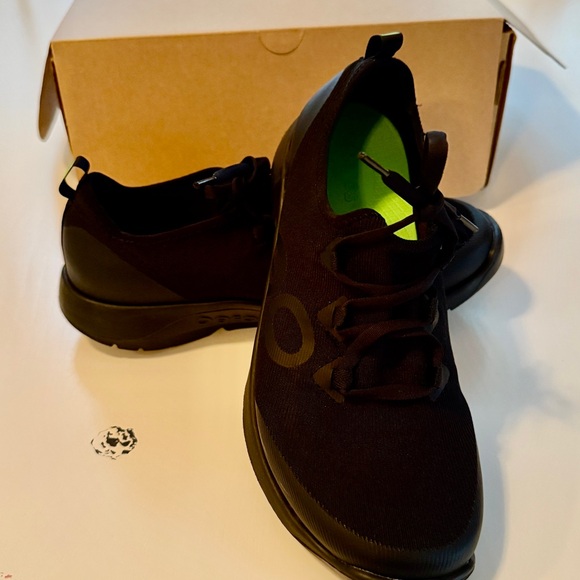 OOFOS WOMEN'S OOMG SPORT LS LOW SHOE - BLACK - Picture 7 of 7